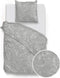 Zohome Dekbedovertrek Paisley-di-Lino - Abstract Bedlinnen - 140x220 - Grijs - Dekbedhoes van 100% Katoen