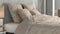 Zohome Dekbedovertrek Paisley-di-Lino - Abstract Bedlinnen - 140x220 - Beige - Dekbedhoes van 100% Katoen