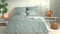 Zohome Dekbedovertrek Paisley-di-Lino - Abstract Bedlinnen - 200x220 - Groen - Dekbedhoes van 100% Katoen