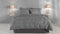 Zohome Dekbedovertrek Paisley-di-Lino - Abstract Bedlinnen - 200x220 - Grijs - Dekbedhoes van 100% Katoen