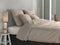 Zohome Dekbedovertrek Paisley-di-Lino - Abstract Bedlinnen - 200x220 - Beige - Dekbedhoes van 100% Katoen