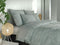 Zohome Dekbedovertrek Paisley-di-Lino - Abstract Bedlinnen - 200x220 - Groen - Dekbedhoes van 100% Katoen