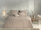 Zohome Dekbedovertrek Paisley-di-Lino - Abstract Bedlinnen - 200x220 - Beige - Dekbedhoes van 100% Katoen