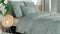 Zohome Dekbedovertrek Paisley-di-Lino - Abstract Bedlinnen - 200x220 - Groen - Dekbedhoes van 100% Katoen