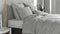 Zohome Dekbedovertrek Paisley-di-Lino - Abstract Bedlinnen - 200x220 - Grijs - Dekbedhoes van 100% Katoen