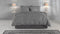 Zohome Dekbedovertrek Paisley-di-Lino - Abstract Bedlinnen - 200x220 - Grijs - Dekbedhoes van 100% Katoen
