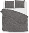 Zohome Dekbedovertrek Paisley-di-Lino - Abstract Bedlinnen - 240x220 - Grijs - Dekbedhoes van 100% Katoen