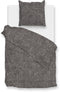 Zohome Dekbedovertrek Paisley-di-Lino - Abstract Bedlinnen - 240x220 - Grijs - Dekbedhoes van 100% Katoen