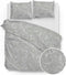 Zohome Dekbedovertrek Paisley-di-Lino - Abstract Bedlinnen - 240x220 - Grijs - Dekbedhoes van 100% Katoen