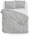 Zohome Dekbedovertrek Paisley-di-Lino - Abstract Bedlinnen - 260x220 - Grijs - Dekbedhoes van 100% Katoen