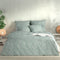 Zohome Dekbedovertrek Paisley-di-Lino - Abstract Bedlinnen - 260x220 - Groen - Dekbedhoes van 100% Katoen