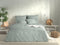 Zohome Dekbedovertrek Paisley-di-Lino - Abstract Bedlinnen - 260x220 - Groen - Dekbedhoes van 100% Katoen