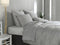 Zohome Dekbedovertrek Paisley-di-Lino - Abstract Bedlinnen - 260x220 - Grijs - Dekbedhoes van 100% Katoen