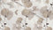Zohome Dekbedovertrek Pelia - Bedlinnen met Bloemen print - 140x220 - Natural - Dekbedhoes van 100% Katoen-Flanel