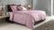 Zohome Dekbedovertrek Percalle - Effen Bedlinnen - 200x220 - Roze - Dekbedhoes van 100% Katoen-Perkal