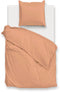 Zohome Dekbedovertrek Percalle - Effen Bedlinnen - 240x220 - Beige - Dekbedhoes van 100% Katoen-Perkal