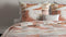 Zohome Dekbedovertrek Sam - Bedlinnen met Abstract print - 260x220 - Multi - Dekbedhoes van 100% Katoen