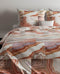 Zohome Dekbedovertrek Sam - Bedlinnen met Abstract print - 260x220 - Multi - Dekbedhoes van 100% Katoen