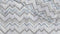 Zohome Dekbedovertrek Samanta - Bedlinnen met Abstract print - 260x220 - Blauw - Dekbedhoes van 100% Katoen