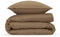 Zohome Dekbedovertrek Satinado - Effen Bedlinnen - 200x220 - Blauw - Dekbedhoes van 100% Katoen-Satijn