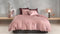 Zohome Dekbedovertrek Satinado - Effen Bedlinnen - 240x220 - Roze - Dekbedhoes van 100% Katoen-Satijn