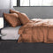 Zohome Dekbedovertrek Satinado - Effen Bedlinnen - 240x220 - Roze - Dekbedhoes van 100% Katoen-Satijn