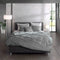 Zohome Dekbedovertrek Satinado - Effen Bedlinnen - 240x220 - Taupe - Dekbedhoes van 100% Katoen-Satijn