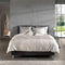 Zohome Dekbedovertrek Satinado - Effen Bedlinnen - 260x220 - Off-White - Dekbedhoes van 100% Katoen-Satijn