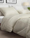 Zohome Dekbedovertrek Satinado - Effen Bedlinnen - 260x220 - Off-White - Dekbedhoes van 100% Katoen-Satijn