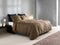 Zohome Dekbedovertrek Satinado - Effen Bedlinnen - 260x220 - Taupe - Dekbedhoes van 100% Katoen-Satijn