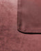 Zohome Dekbedovertrek Velluto - Effen Bedlinnen - 240x220 - Rood - Dekbedhoes van Polyester / Katoen
