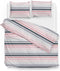 Zohome dekbedovertrek Vera - 140 x 200/220 cm - roze