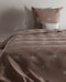 Zohome Dekbedovertrek Wertz - Bedlinnen met Natuur print - 200x220 - Taupe - Dekbedhoes van 100% Katoen