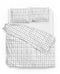 Zohome Delon Dekbedovertrek - Eenpersoons - Katoensatijn - 140x200-220cm - Off-White