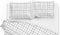 Zohome Delon Dekbedovertrek - Lits-jumeaux - Katoensatijn - 260x200-220cm - Off-White