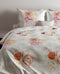 Zohome Eden Dekbedovertrek - Eenpersoons - Katoen - 140x200-220cm - Groen