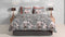 Zohome Ella Dekbedovertrek - Eenpersoons - Flanel - 140x200-220cm - Grijs
