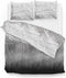 Zohome Entia Dekbedovertrek - Eenpersoons - Flanel - 140x200-220cm - Grijs