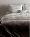 Zohome Entia Dekbedovertrek - Lits-jumeaux - Flanel - 240x200-220cm - Grijs