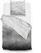 Zohome Entia Dekbedovertrek - Lits-jumeaux - Flanel - 240x200-220cm - Grijs