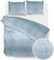 Zohome Eres Dekbedovertrek - - Flanel - cm - Blauw