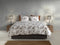Zohome Esme Dekbedovertrek - Lits-jumeaux - Flanel - 240x200-220cm - Wit