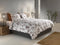 Zohome Esme Dekbedovertrek - Lits-jumeaux - Flanel - 260x200-220cm - Wit