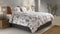 Zohome Esme Dekbedovertrek - Lits-jumeaux - Flanel - 260x200-220cm - Wit