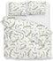 Zohome Eucalia Dekbedovertrek - 100% Katoen-Satijn - 240x220 - Wit