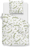 Zohome Eucalia Dekbedovertrek - 100% Katoen-Satijn - 240x220 - Wit
