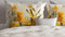 ZoHome Fince Dekbedovertrek - Litsjumeaux - 240x200/220 cm - Yellow