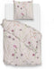 Zohome Gerbera Dekbedovertrek - 100% Katoen - 140x220 - Beige