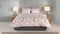 Zohome Gerbera Dekbedovertrek - 100% Katoen - 140x220 - Beige