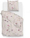 Zohome Gerbera Dekbedovertrek - 100% Katoen - 140x220 - Beige